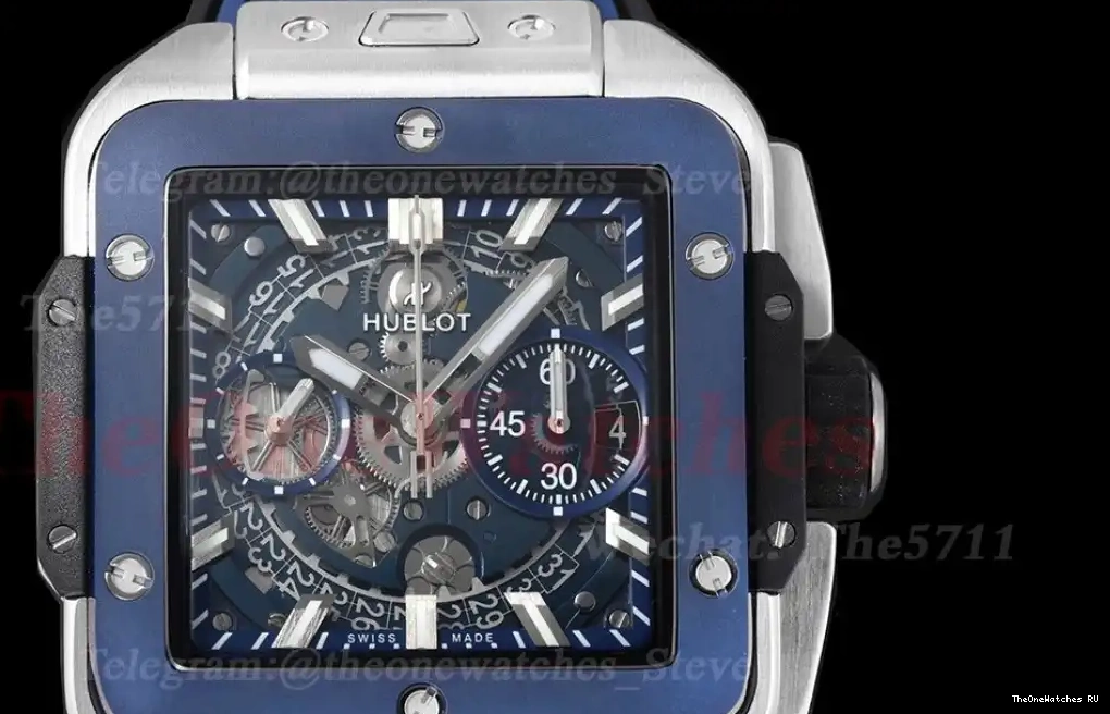 Blue Square RU HUB1280A Skeleton SS Unico Dial BBF Cer 42mm Bang 0330